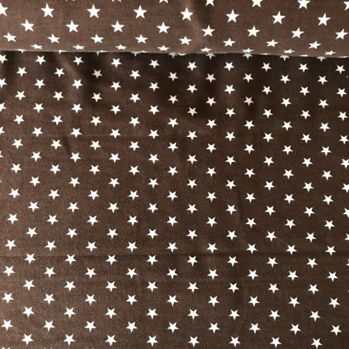 Sweat "Alex" angerauht - Sterne braun